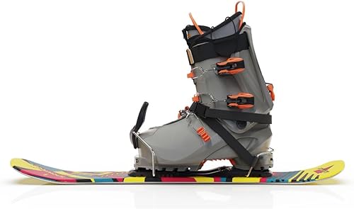 Miniatura 20 de Esquís Cuchillas de nieve Skiblades Esquís cortos Mini esquís para nieve de Snowfeet 25.6 in