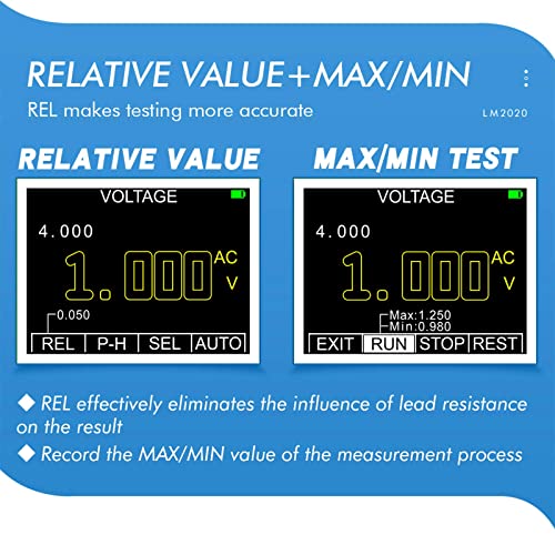 Bshapplus 2 In 1 Handheld Oscilloscope Multimeter, New Update Professional Led Oscilloscope Multimeter With 2.5 Msps High Sampling, Automatic Waveform Capture Function,Dc/Ac Voltage/Current Test #TOP4
