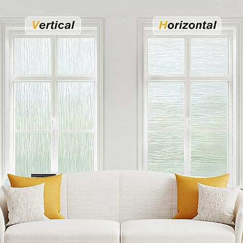 Haton Window Privacy Film, Frosted Glass Window Film thumb #7