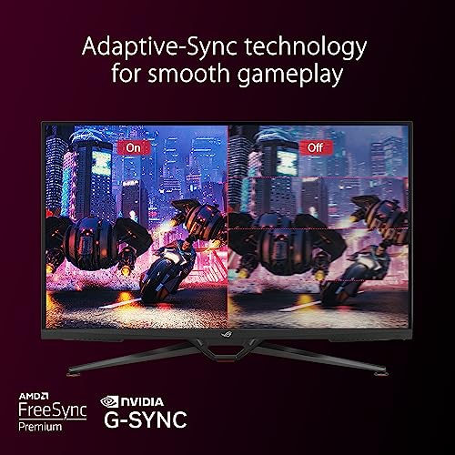 Image of ASUS ROG Swift 38 inch 4K HDMI 2.1 HDR DSC Gaming Monitor (PG38UQ) - UHD (3840 x 2160), 144Hz, 1ms, Fast IPS, G-SYNC Compatible, Speakers, FreeSync Premium Pro, DisplayPort, DisplayHDR600, 98% DCI-P3