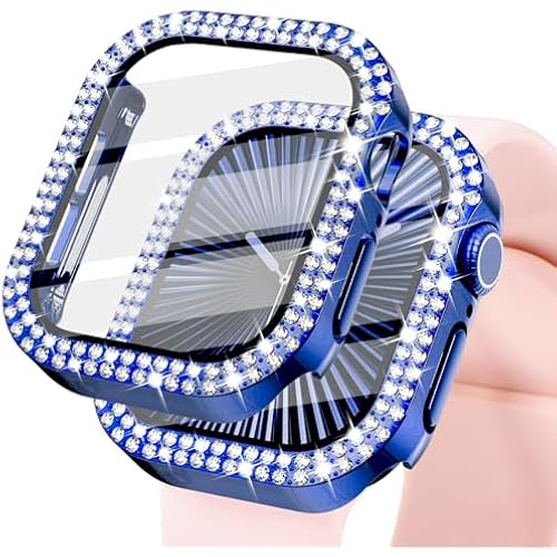 KADES Bling Case for Apple Watch 40mm with Built-in Screen Protector Women