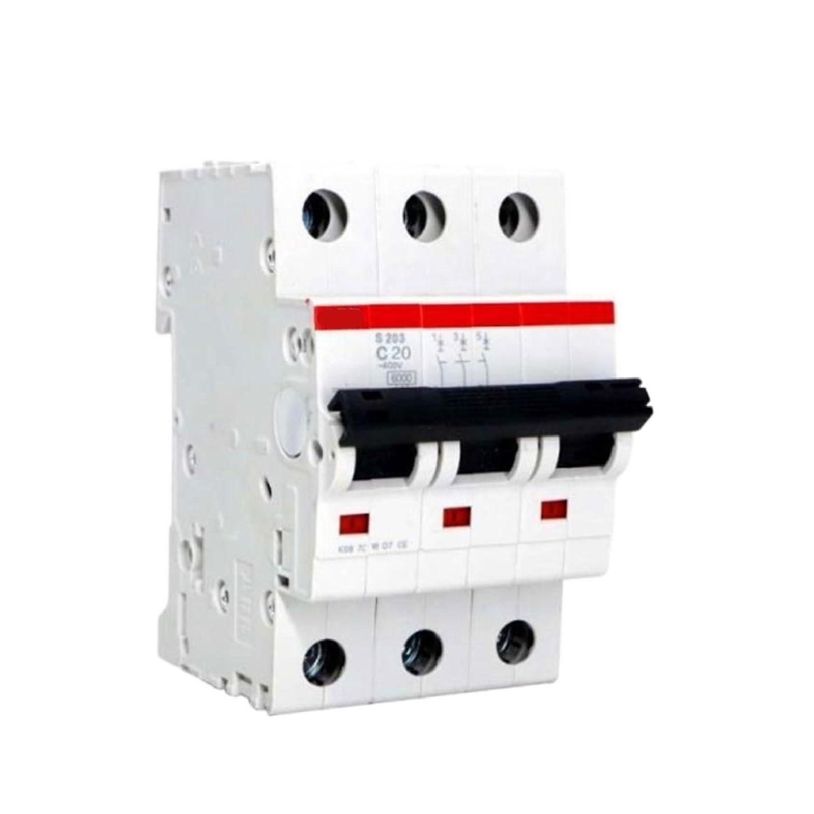 Interruptor magnetotérmico S201NA S202 1P+N 2P Tipo C 1A 2A 3A 4A 6A 10A 16A 20A 25A 32A 40A 50A 63A (2P, 6A)