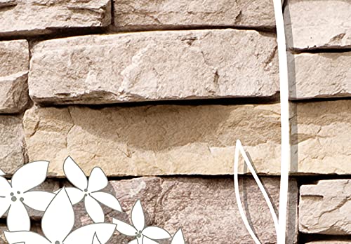 Murando Paravento Fiori Stampa unilaterale su tela...