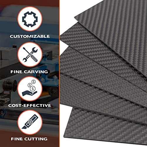 Arris AA0042-GLOSSY 300X400X 3Mm Carbon Fiber Sheet thumb #6