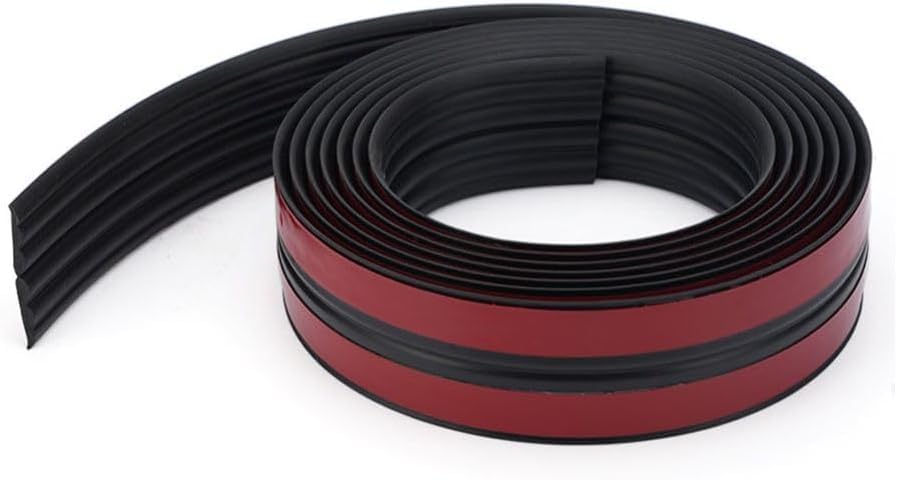10M Flexible Edging Trim for Tile Floor Bathroom Door Frame Countertops,Self Adhesive Inside & Outside Corner Strip,Floor Transition Strip,Caulk Molding Trim,Furniture Protector Guards(40mm,Black) — image 1