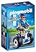 Playmobil- City Action Giocattolo Donna Poliziotto con Scooter, Multicolore, 6877