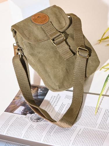 Image of RIMROCK Canvas Utility Shoulder Bag, Military Style, Olive