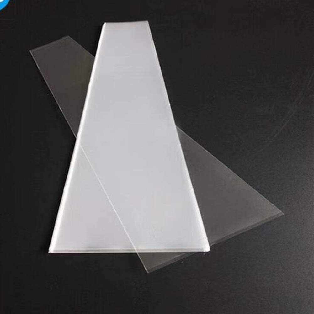 LNYMZD 100 Pcs Clear Plastic Flower Bouquet Bag Sleeve Transparent Cellophane Bags Rose Packaging Bags Wrap Cellophane Bags for Valentine's Day