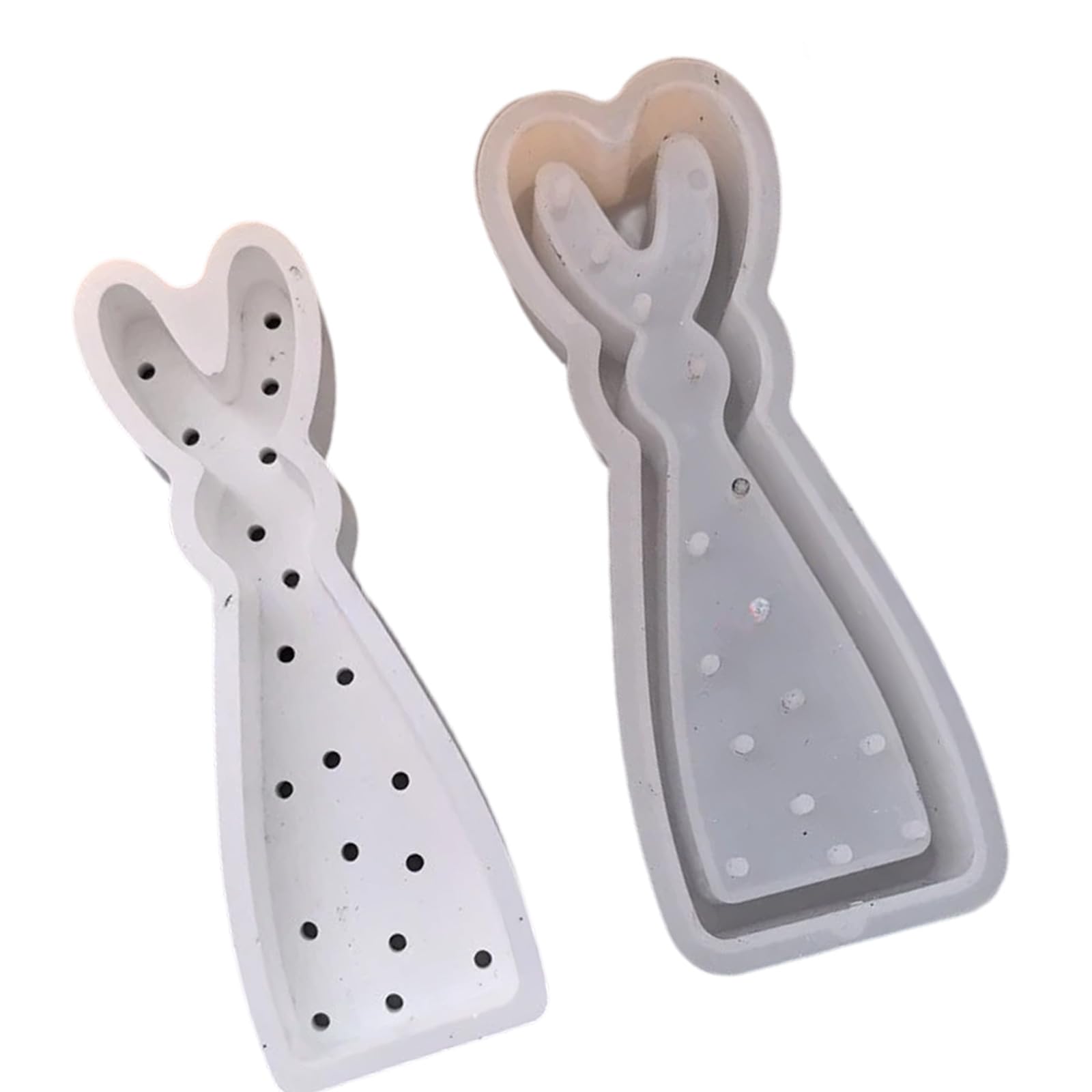 OSNIYAW Rabbit Silicone Moulds, Heat Resistant, Easy to Demould, Multi-Purpose Silicone Mould for Epoxy Resin, Candle, Soap, Chocolate, Workshop Mould