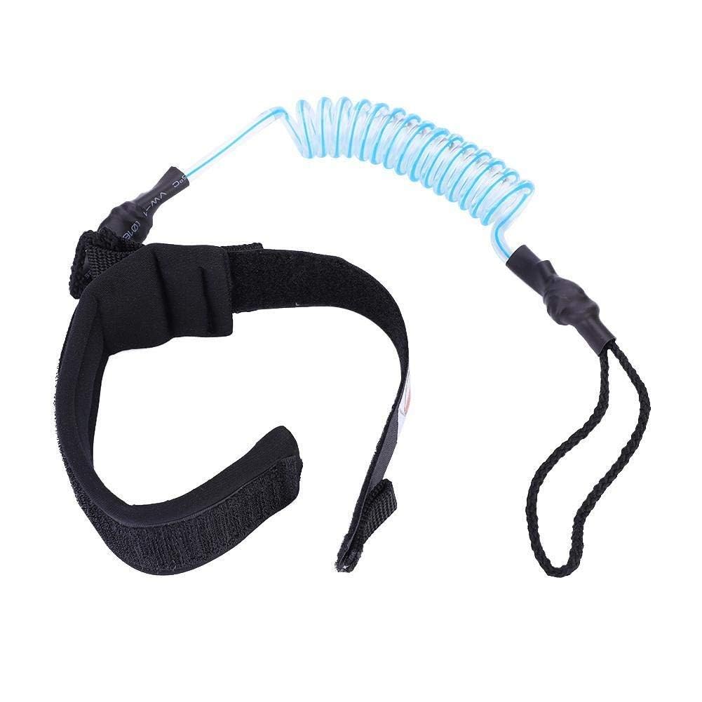 Correa de Surf Nikou 5 mm Cuerda de Pata de Resorte en Espiral para Stand Up Paddle Board