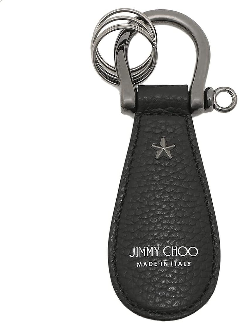 オンライン限定商品 ジミーチュウWarren Black エラフスネーク キー