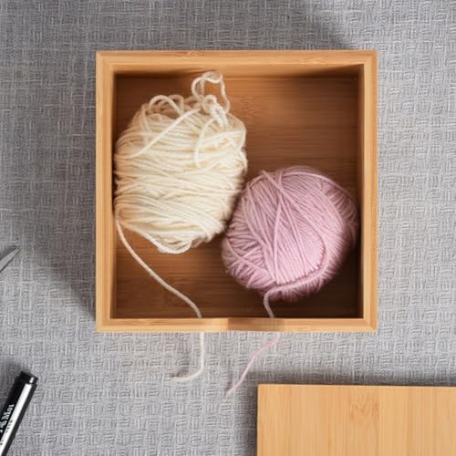 Soporte para hilo de tejer de madera que evita enredos y nudos de lana 6