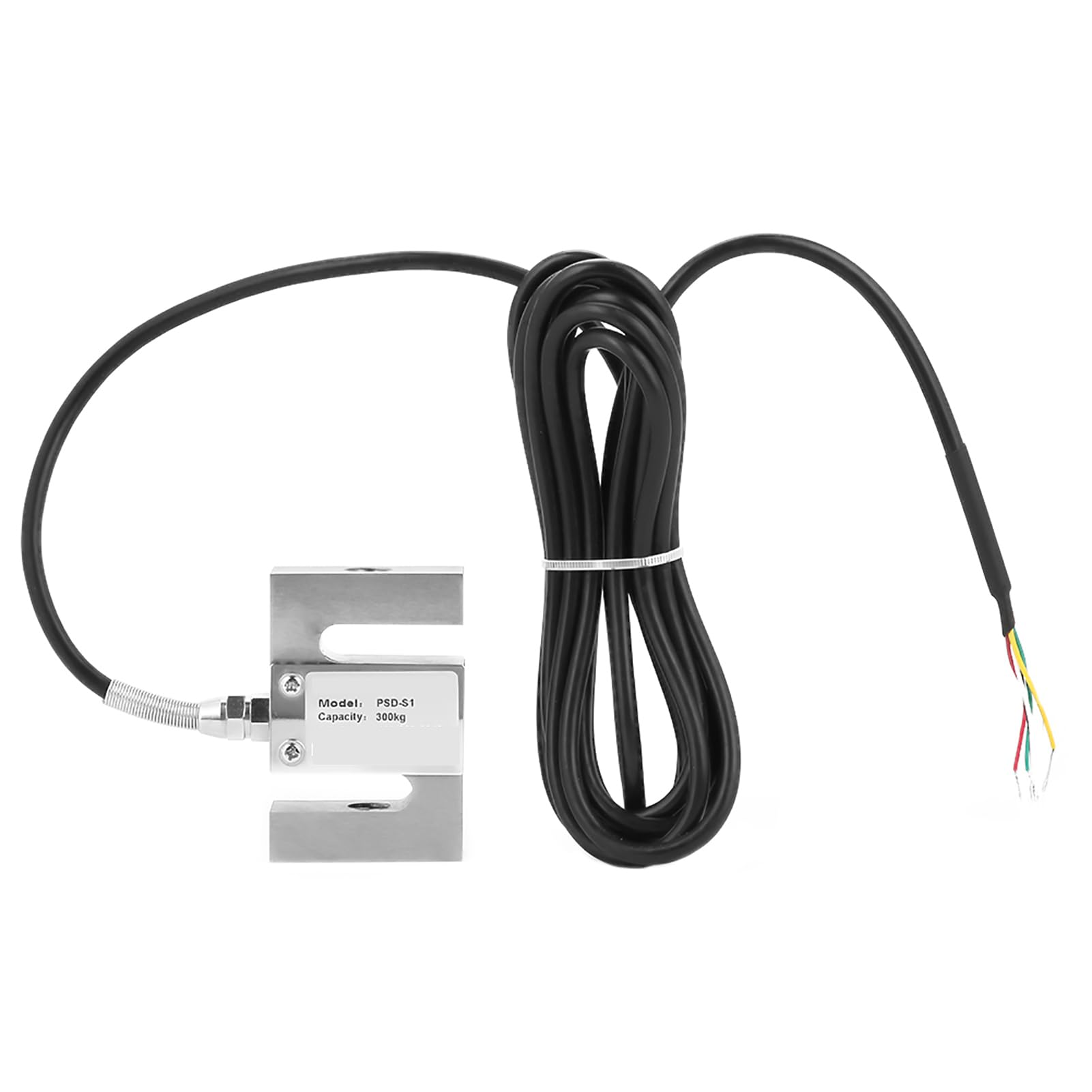 ANKROYU Weighting Sensor, S Type High Accurate Weighting Sensor Modulewith Cable Weighing Controller Weight Indicator for Electronic Weighing Devices(300kg)