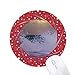 Produktbild Ocean Sea Wave Spray Science Nature Picture Wheel Mouse Pad Round Red Rubber