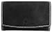 Produktbild Pierrini PR0005 Echtleder Damen Portemonnaie Vintage Stil Brieftasche Schwarz 3x10x16 Zentimeter