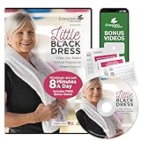 Exercise DVD for Seniors Women Over 60, Little Black Dress 14 Day Workout for Women DVD - Just 8 Minutes Per Day Low Impact DVD Strength Training for Seniors Ages 50-80+