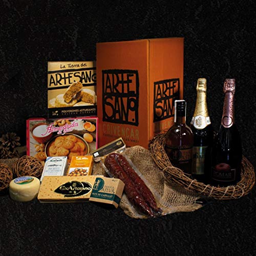 Lote gourmet de productos artesanales Naranco