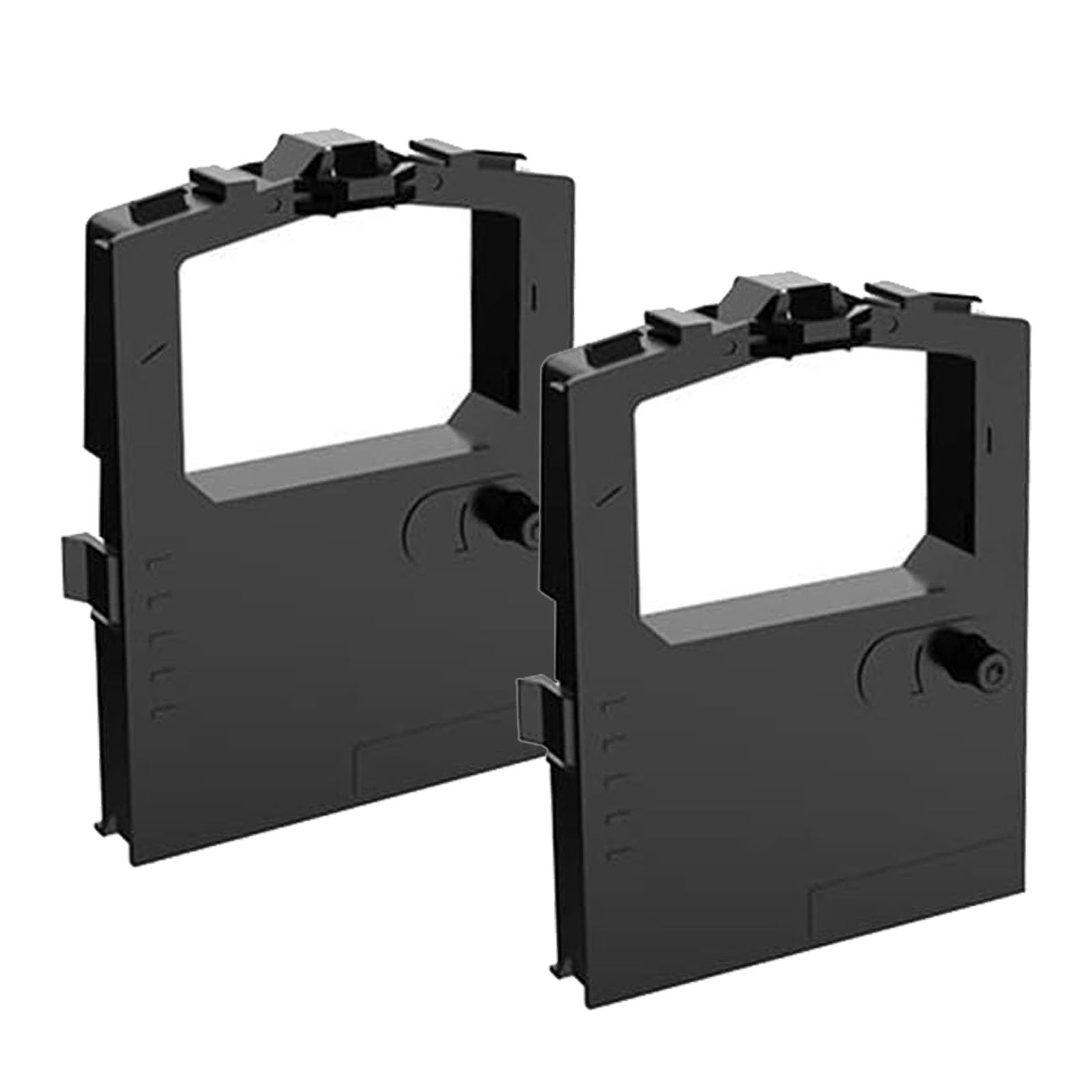 Compatible Printer Ribbons Replacement for Okidata 52102001 Black Ribbon Used for Microline 320 321 Turbo Printers, Microline 100 Series (2 Pack)