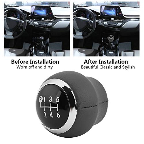 Pomello della leva del cambio per auto a 6