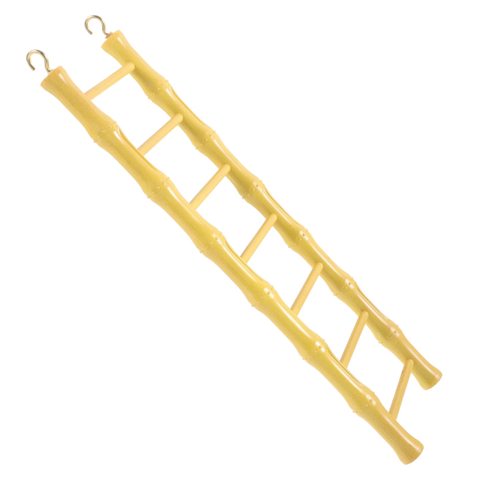 PartyKindom Kletterleiter Für Hamster & Vögel - Gelbes Kunststoff-Klettertrainer Für Käfige