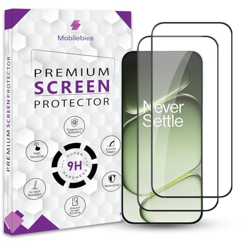 Image of Premium Tempered Glass Screen Protector Guard For Oneplus Nord 6 5G (6.78 Inch, Pack of 2) | Edge to Edge Coverage With Easy to installation kit