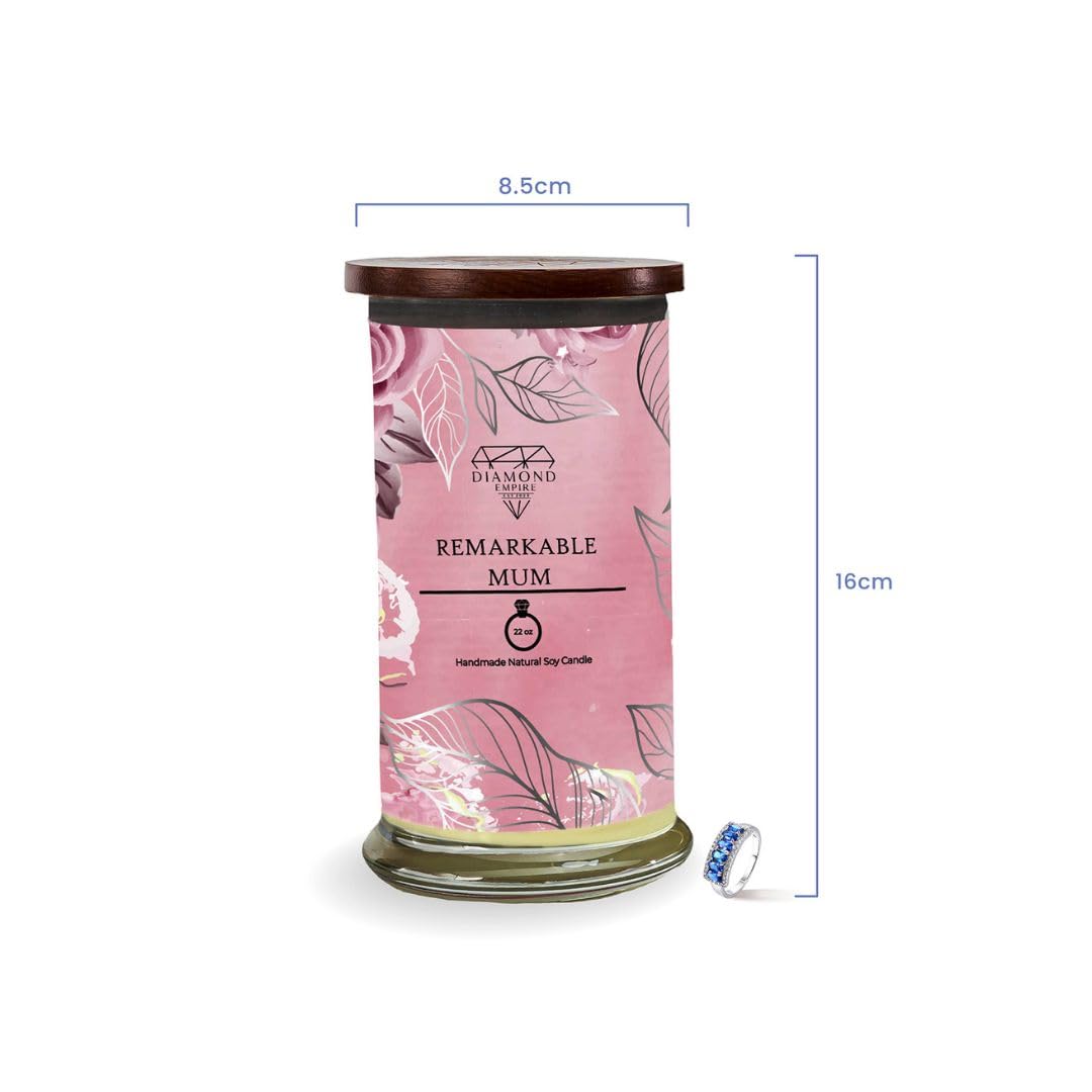 Diamond Empire Remarkable Mum Candle Without Surprise Jewellery Inside 2 Wick Candle (Burn up to 120 H) (Without Jewellery) - Image 3