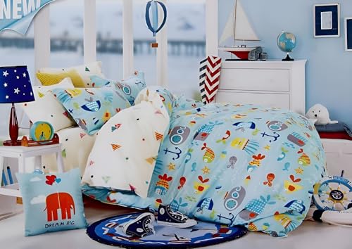 Image of Gleeson Queen Size Bedsheets for Kids Room,Cotton Bed Sheet for Double Queen Size Bed with 2 Pillow Covers,Elastic Bedsheet Queen Size Bed (60x72x8 Inch) Bedsheet for Girls|Boys