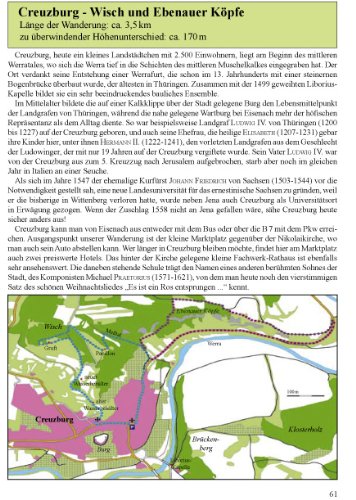 Orchideen-Wanderungen in Thüringen: Weg- und Artenbeschreibungen sowie Wanderkarten