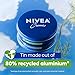 NIVEA Creme Body, Face and Hand Moisturizing Cream for All Skin Types, Rich Body Moisturizer with Provitamin B5, 13.5 Oz Tin