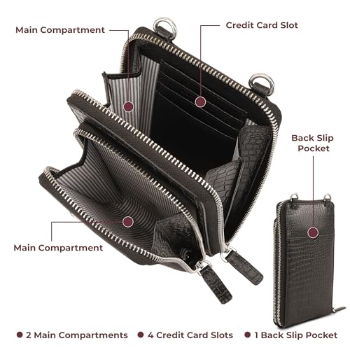 Multipocket Women's Crossbody Bag with Adjustable Strap3