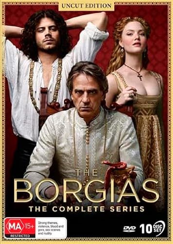 Borgia - Die komplette Serie ( The Borgias (Complete Series) - 10-DVD Set ) für 68,98 EUR bei amazon.de Bild: Borgia - Die komplette Serie ( The Borgias (Complete Series) - 10-DVD Set ) für 68,98 EUR bei amazon.de