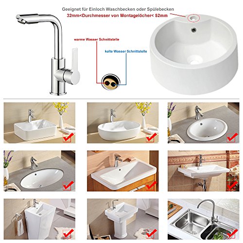 HomeLody Rubinetto Cromato