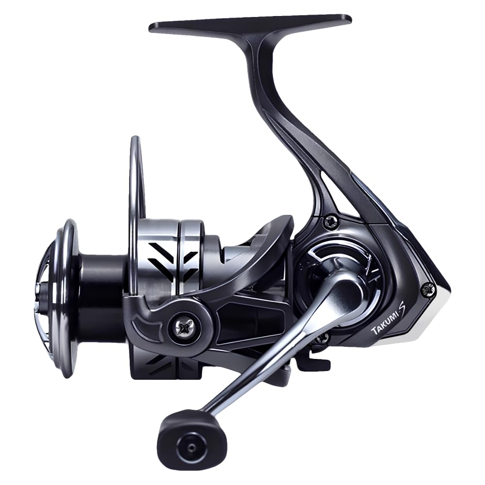 スピニングリール ブラック ダブルハンドル HEIGHTEN 98mm リール ハンドル 21mm カーボン ノブ 搭載 シマノ