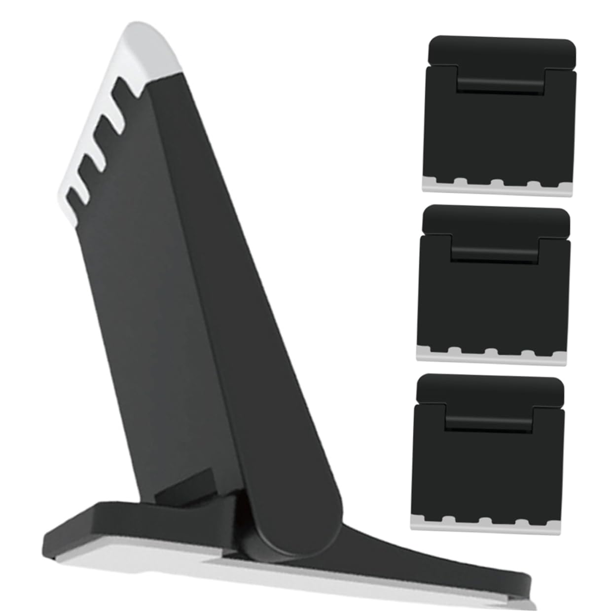 DOITOOL 4 Juegos Soporte De Enfriamiento De La Computadora Soportes para Portátiles Elevador Ergonómico para Laptop Tableta Tablet Stand Tablet Holder Ascensor Portátil Abs Black 4 Uds * 4
