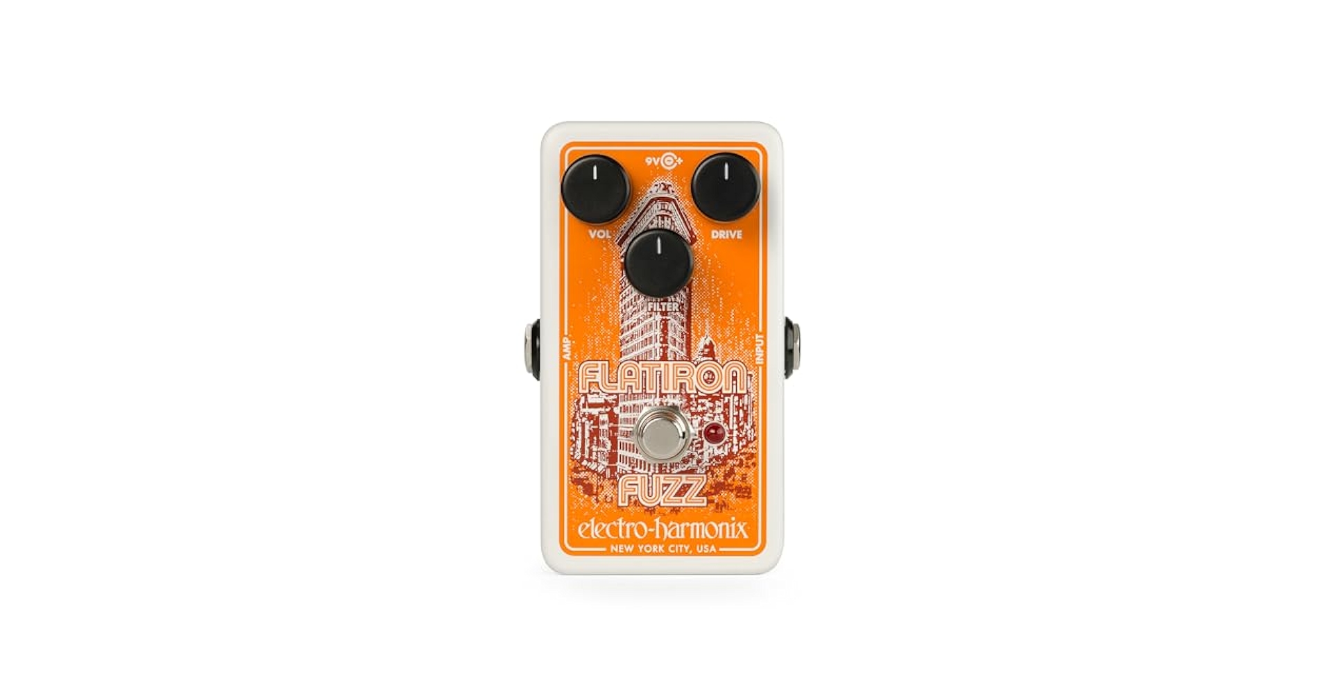 ELECTRO-HARMONIX FLATIRON FUZZ エレハモ Amazon.com: Electro-Harmonix Flatiron Fuzz Pedal : Musical