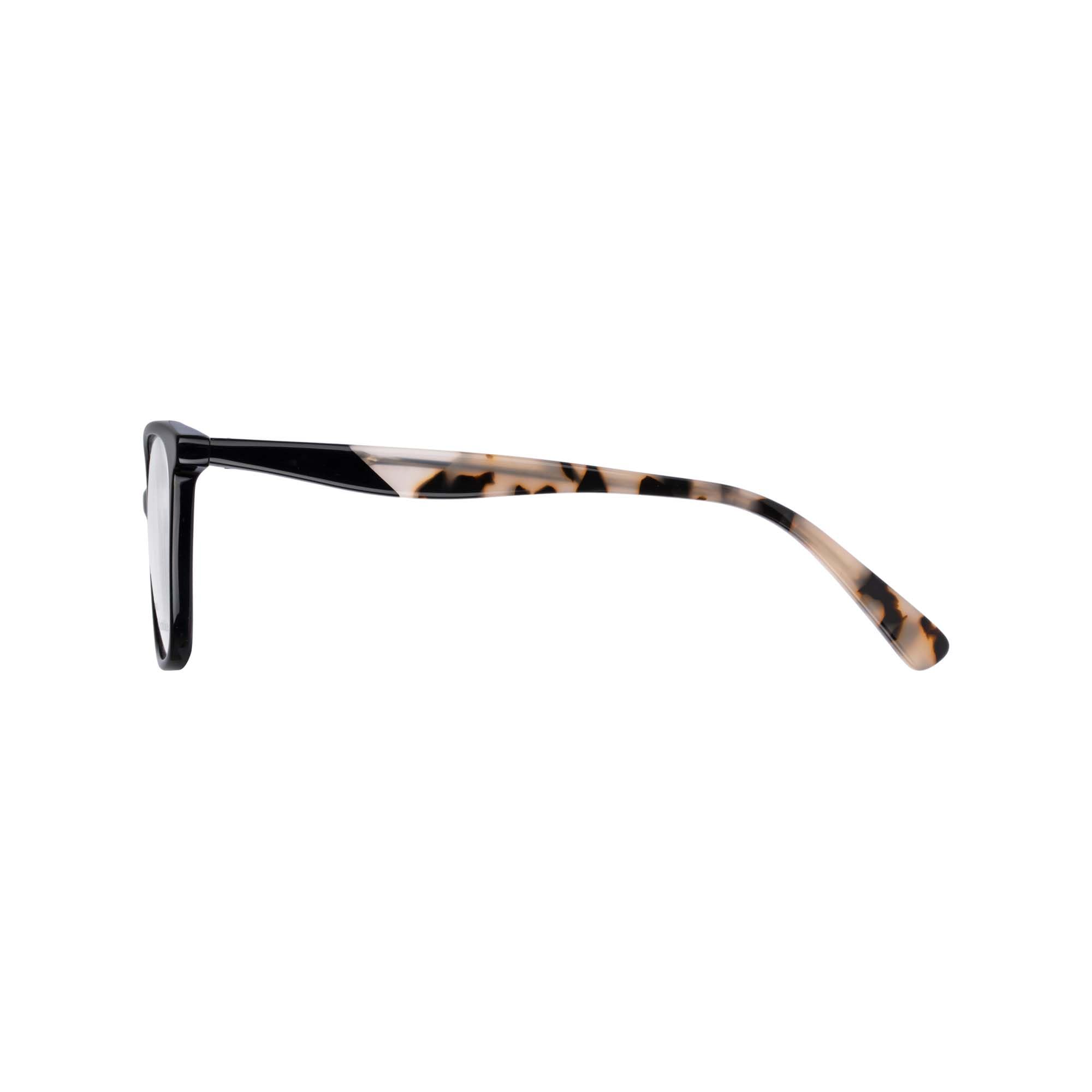 Botaniq Brille mit Sehstärke für Damen optional mit Sonnenbrillentönung oder Blaulichtfilter, Quadratisch, gefertigt aus Acetat (inklusive Brillenetui)