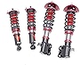 Compatible With/Replacement For Brightt GSP-DRP-681 MAXX Coilovers Lowering Kit, Fully Adjustable, Ride Height, 40 Clicks Rebound Settings, Outback 05-09 (BL/BP)