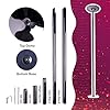 ZSPORT-Portable-Stripping-Pole-Spinning-Static-Dance-Pole-45mm-Fitness-Exercise-Pole-Removable-Fitness-Dancing-Pole-Stripper-Poles-for-Fitness-Club-Party-Pub-Home ZSPORT Portable Stripping Pole Spinning Static Dance Pole - 45mm Fitness Exercise Pole - Removable Fitness Dancing Pole - Stripper Poles for Fitness Club Party Pub Home