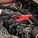 zipelo Hose Clamp Pliers, 6 Pack 3 Size Line Pinch Clamps Set, Plastic Hose Pinching Off Pliers for Automotive Radiator, Brake, Gas, Coolant Hoses and Fuel Lines (Red)
