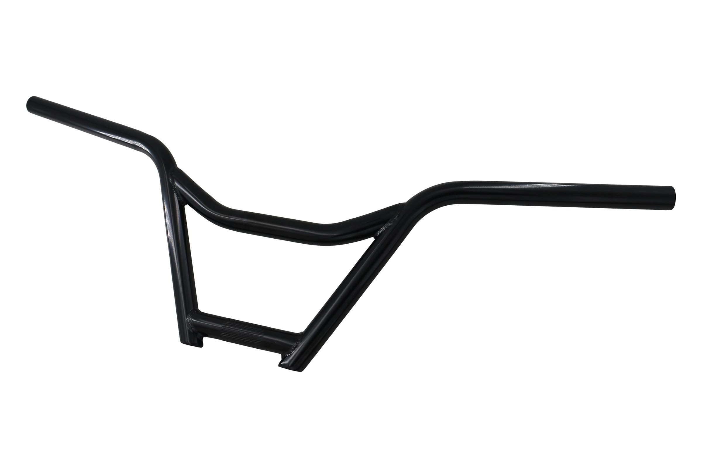 Guidon de vélo en acier durable – 710 mm de largeur x 200 mm de hauteur, collier de serrage de 22,2 mm, ajustement universel pour une expérience de conduite confortable