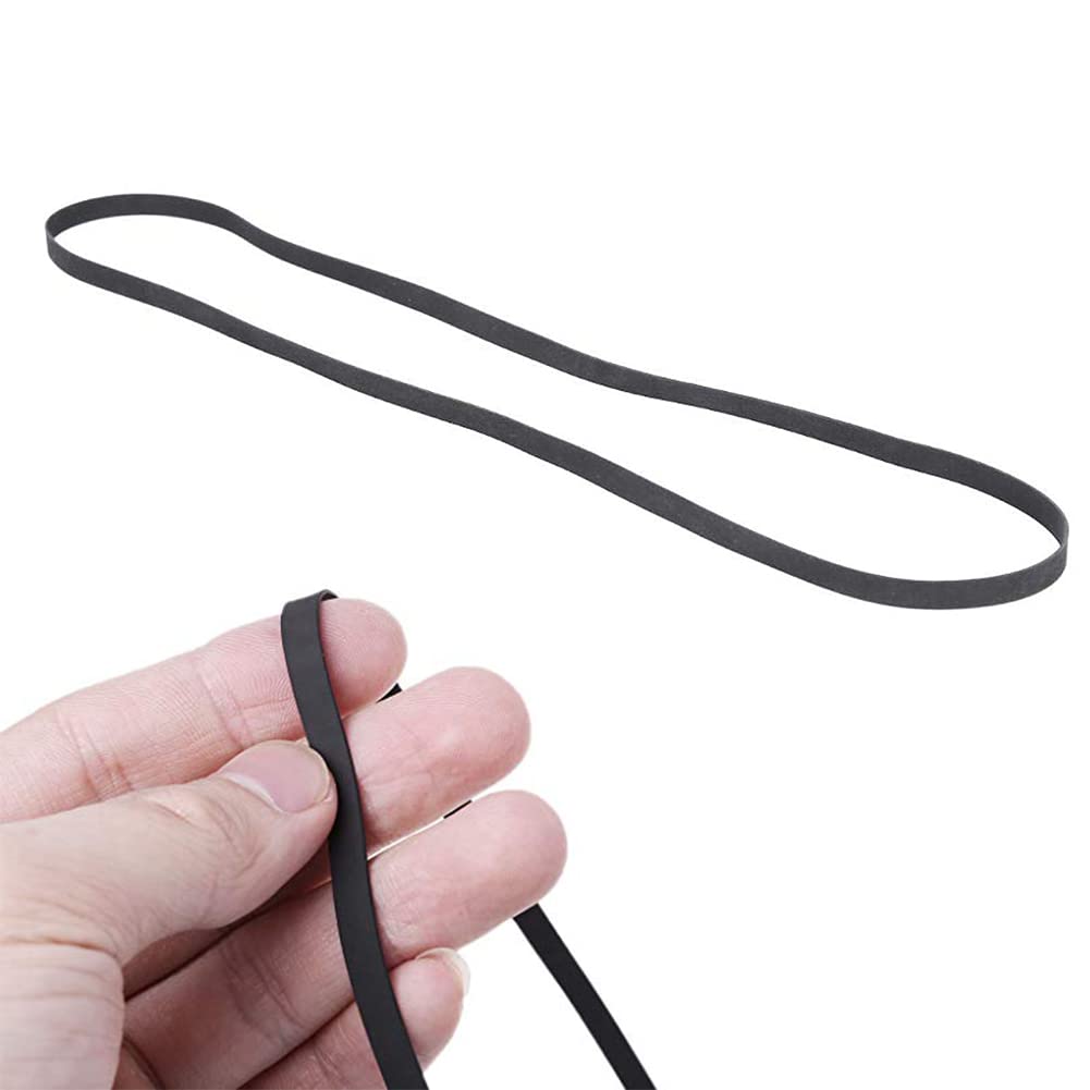 Courroies de Rechange pour Lecteur de Disque Vinyle Rétro Compatible,Ensemble de Courroies de Platine Vinyle,Ceinture de Tourne Disque,avec Tous Les Types de Platines à Courroie 270mm 2 Pcs Tokaneit