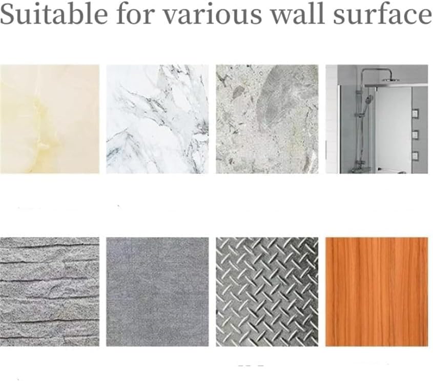 Miniatura 4 de Ganchos de ventosa para coronas en vidrio, ganchos de ducha sin taladrar para ducha, gancho extraíble reutilizable de acero inoxidable impermeable