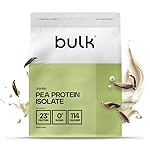 Bulk Pea Protein Isolate Powder, Vegan Protein Powder, Vanilla, 2.5 kg
