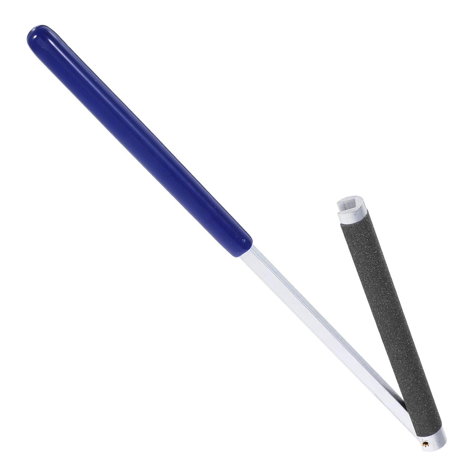 Manual Sandpaper Holding Clip and Plastic Sandpaper Stick with Comfortable Grip, Semicircular Sanding Pen for Guitar Polishing and Craft Projects