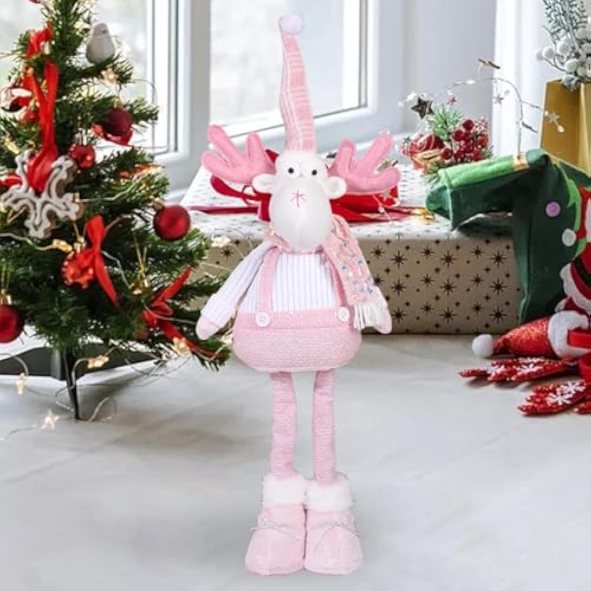 Christmas Doll Figurine Soft Charm for Bedroom Decor