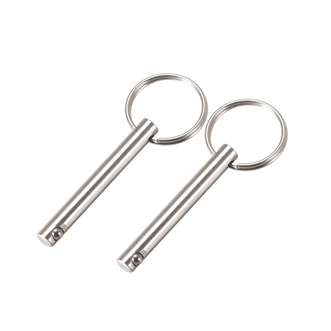 uxcell Quick Release Pin 6mmX50mm Marine Hardware for Boat Bimini Top Deck Hinge 2Pcs