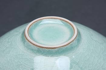 Amazon.co.jp: 5371 収集家蔵出 韓基雄 高麗青磁 茶道具 高麗茶碗 茶碗