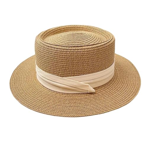 Chapeau de paille femme grand bord idéal plage vacances printemps été