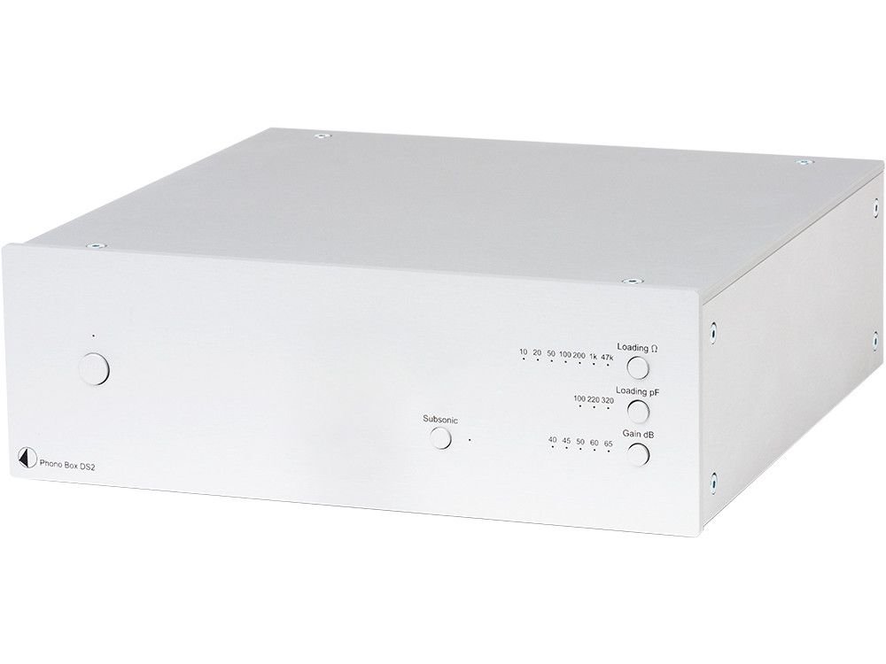 QP651695 Phono Universal Ds2 Pre-Amplifier Box, Silver