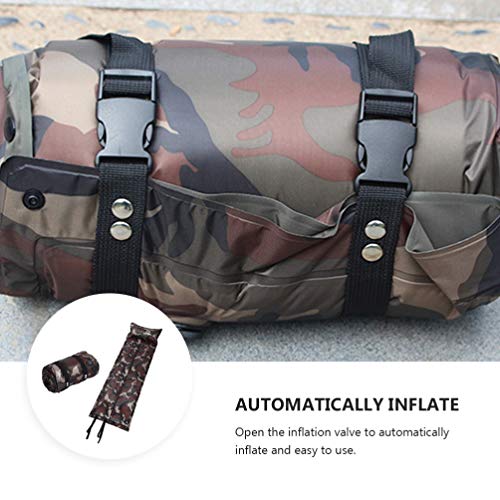 BESPORTBLE, 1 conjunto de almofada inflável para acampamento ao ar livre, almofada de dormir para mo